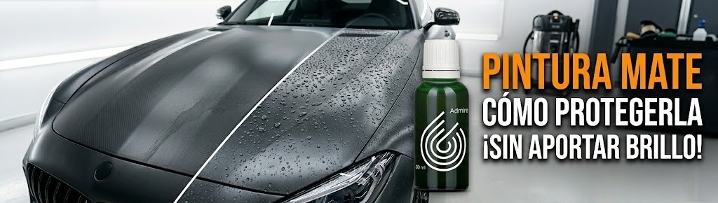 Cómo proteger la pintura mate de un coche: guía completa con coating cerámico